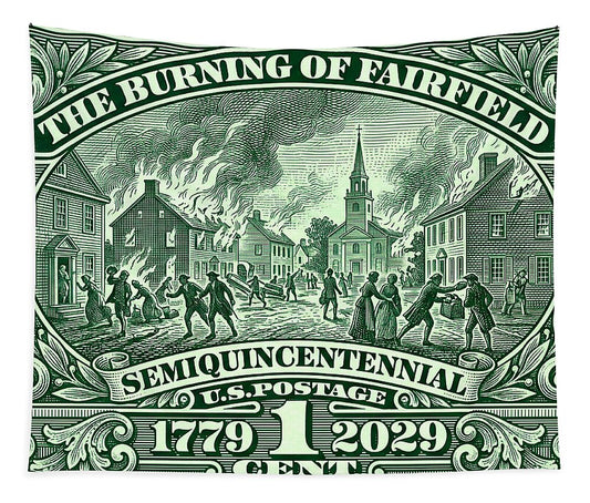 Burning of Fairfield 1c - Tapestry