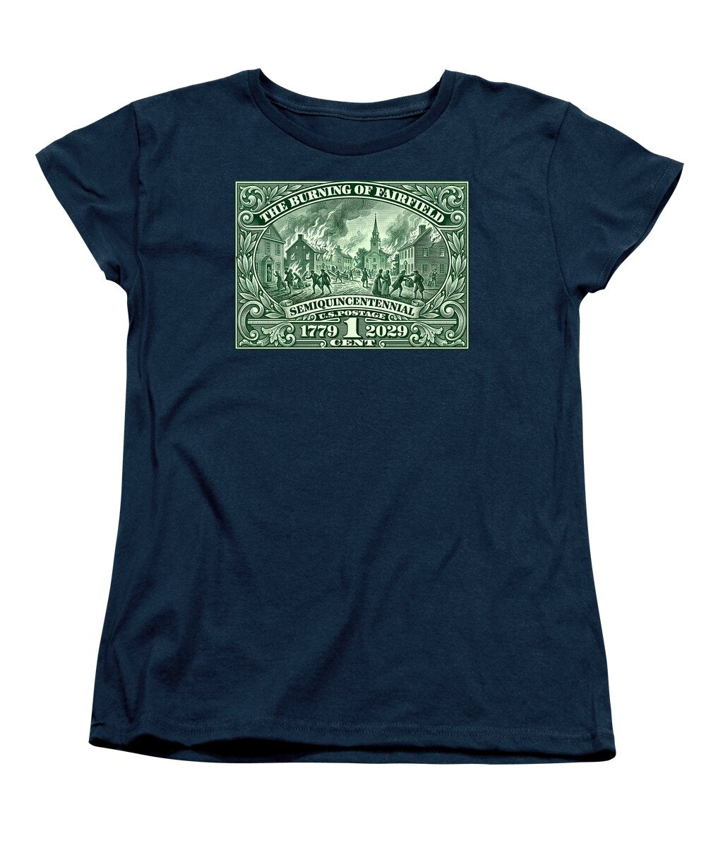 Burning of Fairfield 1c - Women's T-Shirt (Standard Fit)