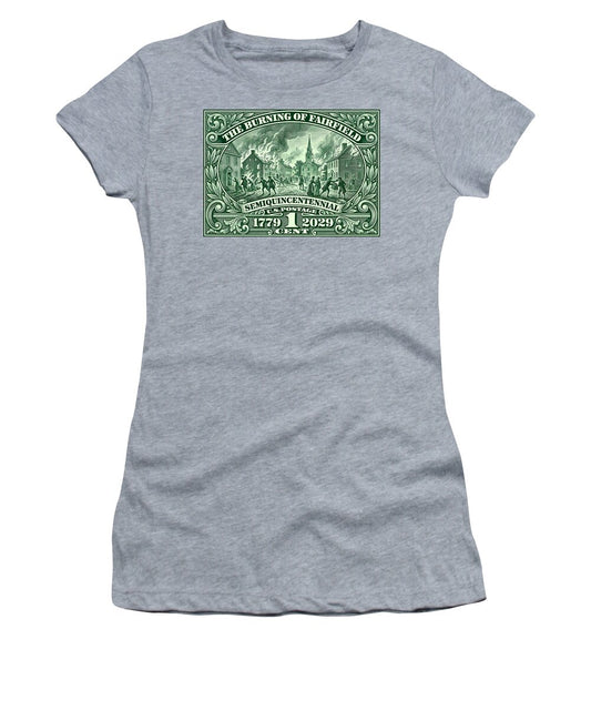 Burning of Fairfield 1c - Women's T-Shirt