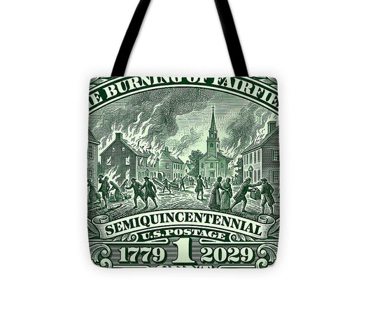 Burning of Fairfield 1c - Tote Bag