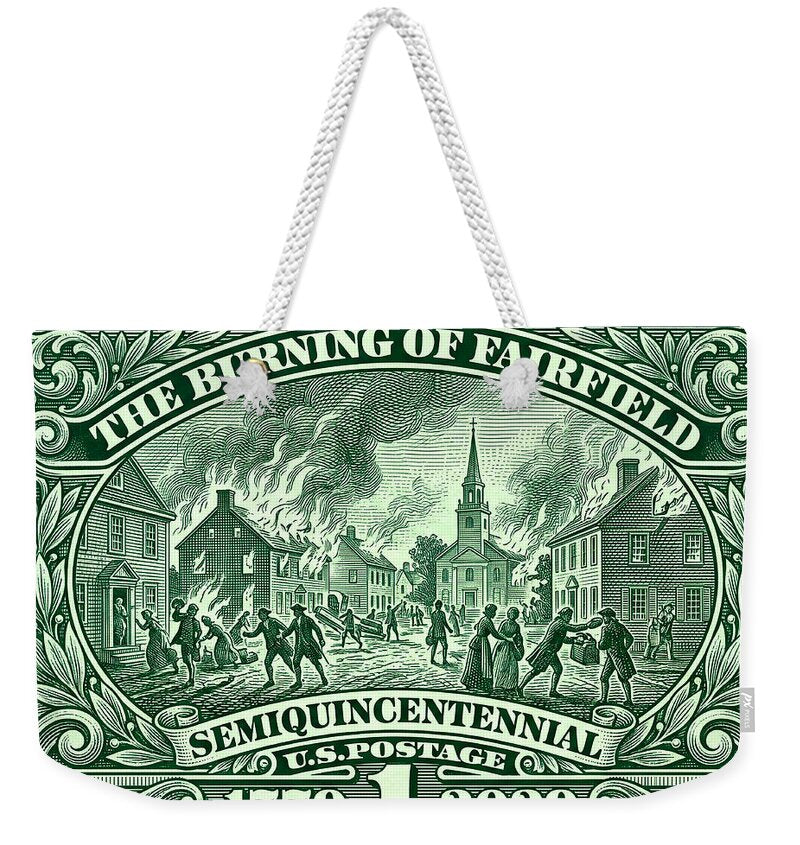 Burning of Fairfield 1c - Weekender Tote Bag