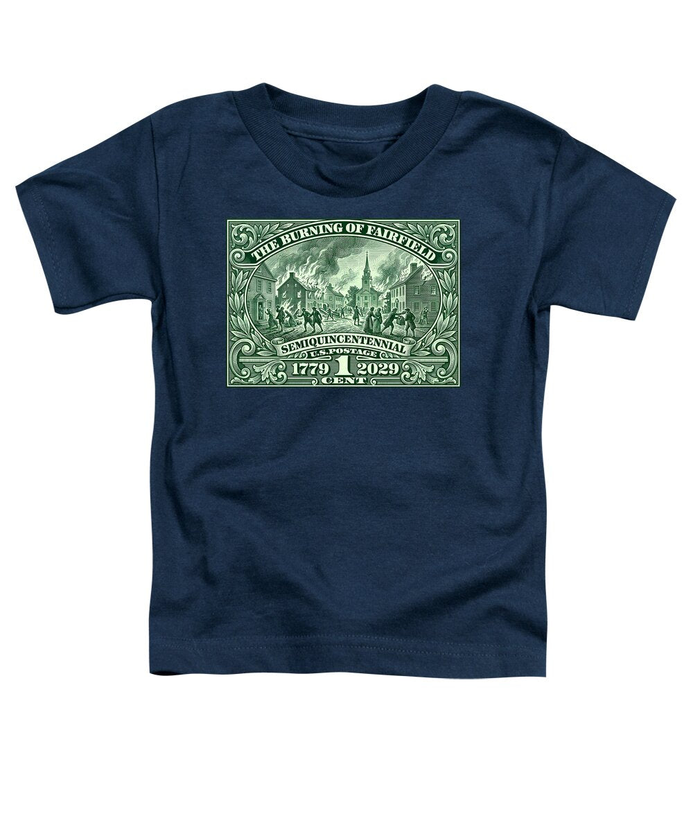 Burning of Fairfield 1c - Toddler T-Shirt