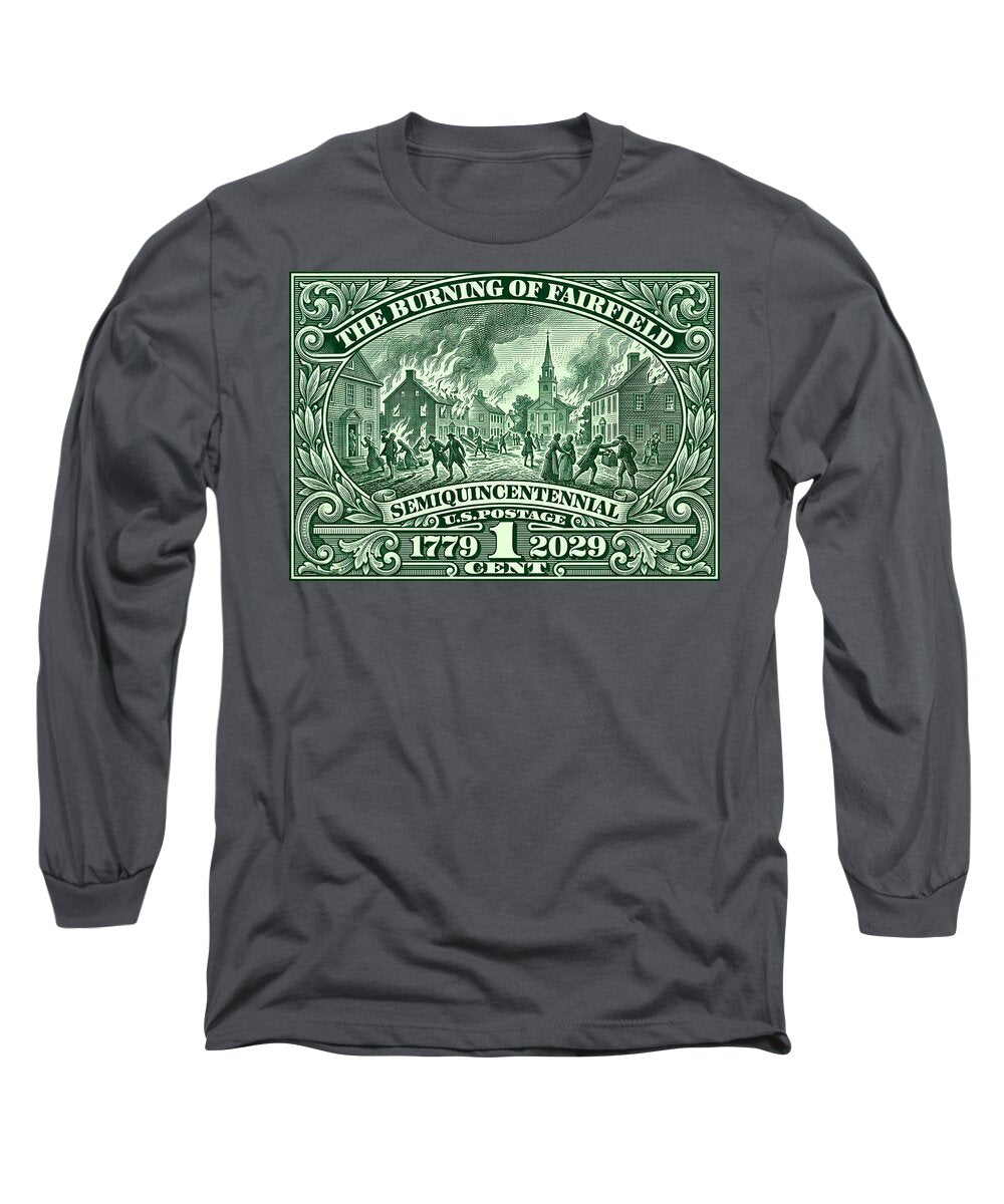 Burning of Fairfield 1c - Long Sleeve T-Shirt