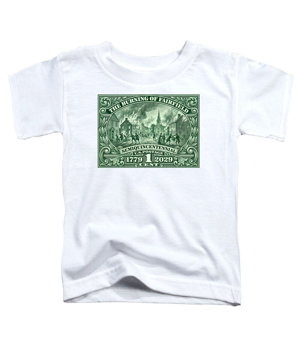 Burning of Fairfield 1c - Toddler T-Shirt