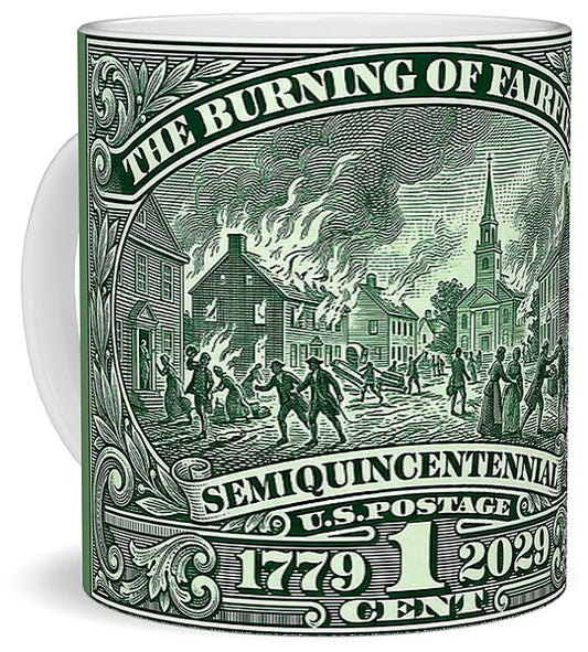 Burning of Fairfield 1c - Mug