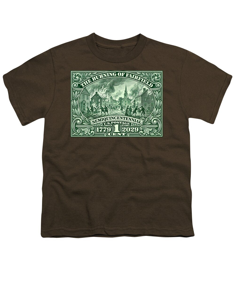 Burning of Fairfield 1c - Youth T-Shirt
