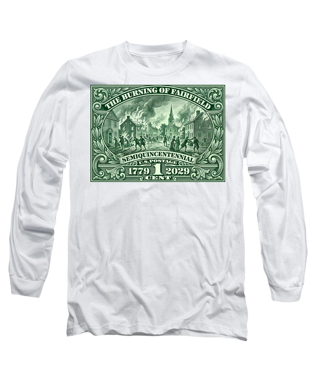 Burning of Fairfield 1c - Long Sleeve T-Shirt