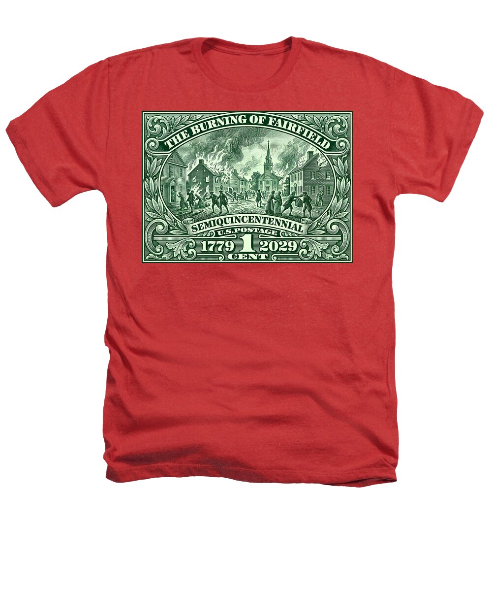 Burning of Fairfield 1c - Heathers T-Shirt