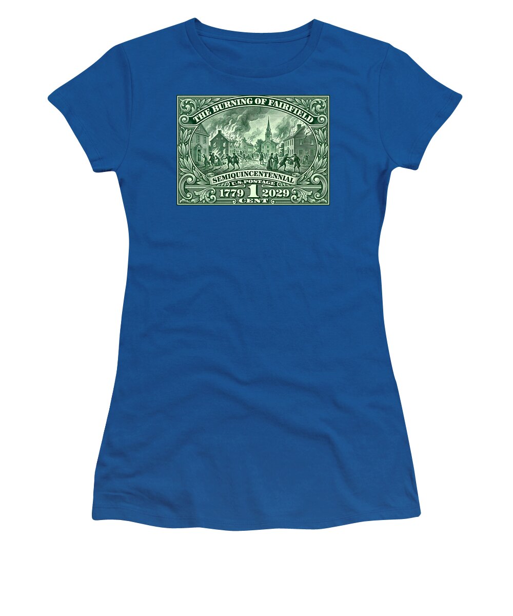 Burning of Fairfield 1c - Women's T-Shirt