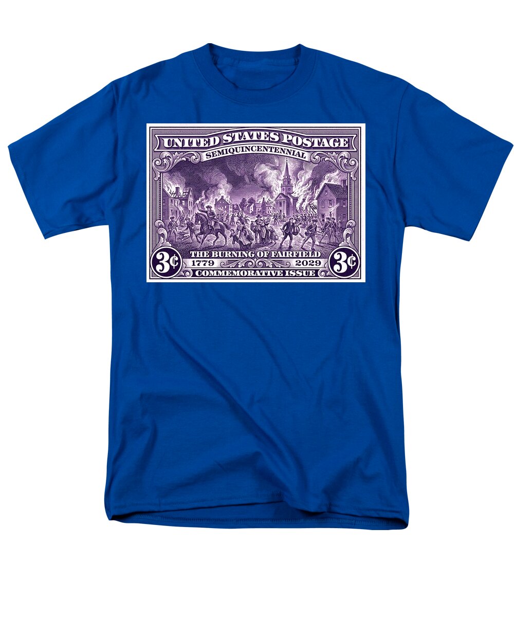 Burning of Fairfield 3c - Men's T-Shirt  (Regular Fit)