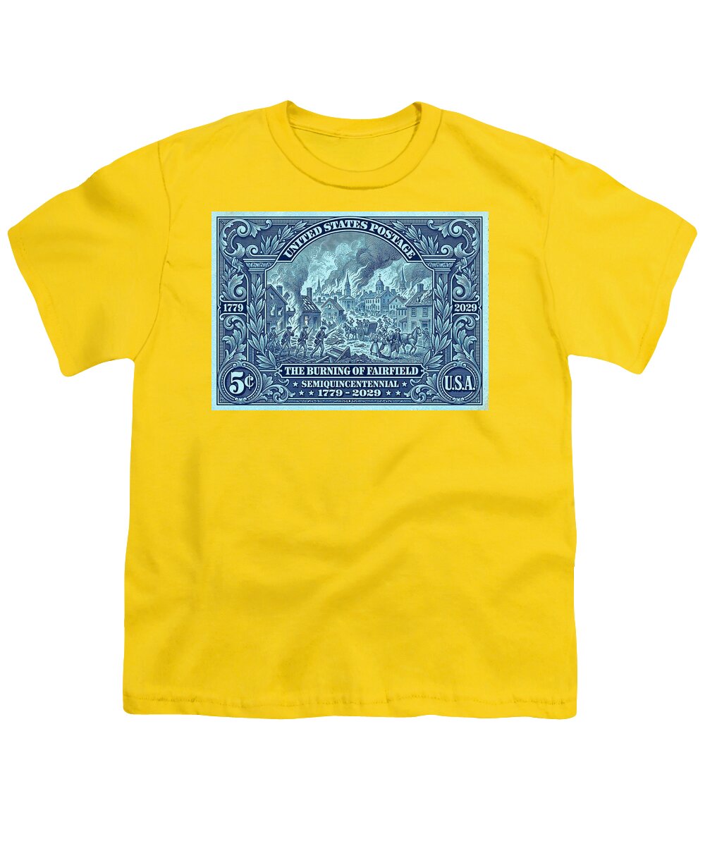 Burning of Fairfield 5c - Youth T-Shirt
