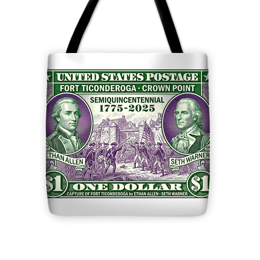 Capture of Fort Ticonderoga $1 - Tote Bag