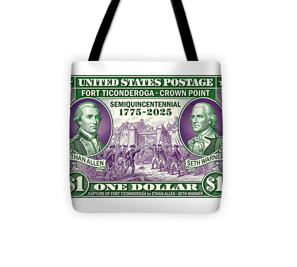 Capture of Fort Ticonderoga $1 - Tote Bag