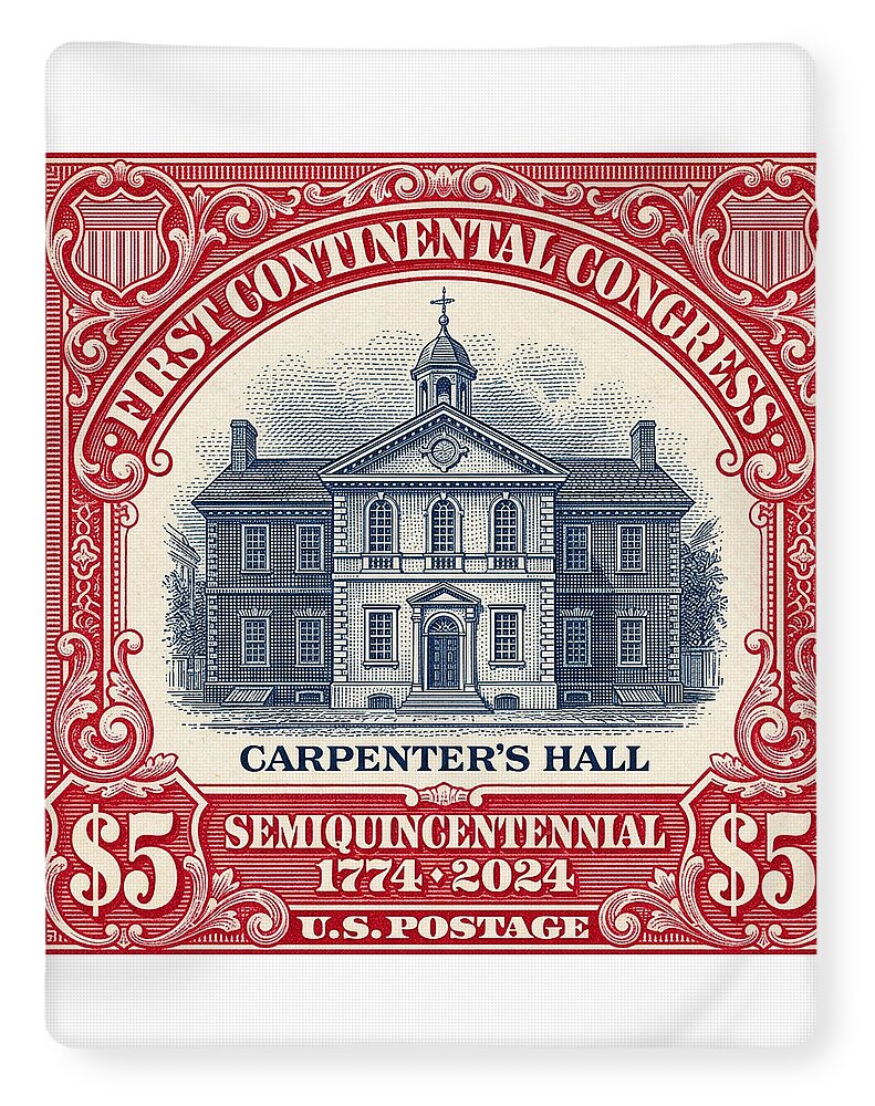 Carpenters Hall $5 - Blanket