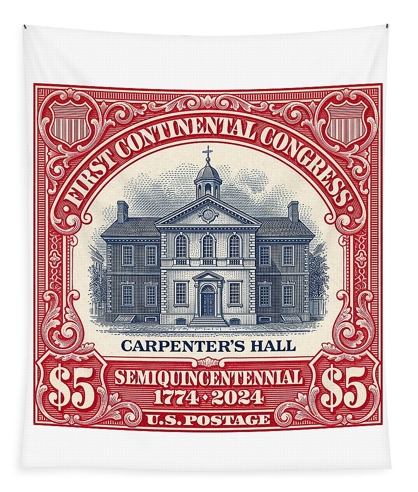 Carpenters Hall $5 - Tapestry