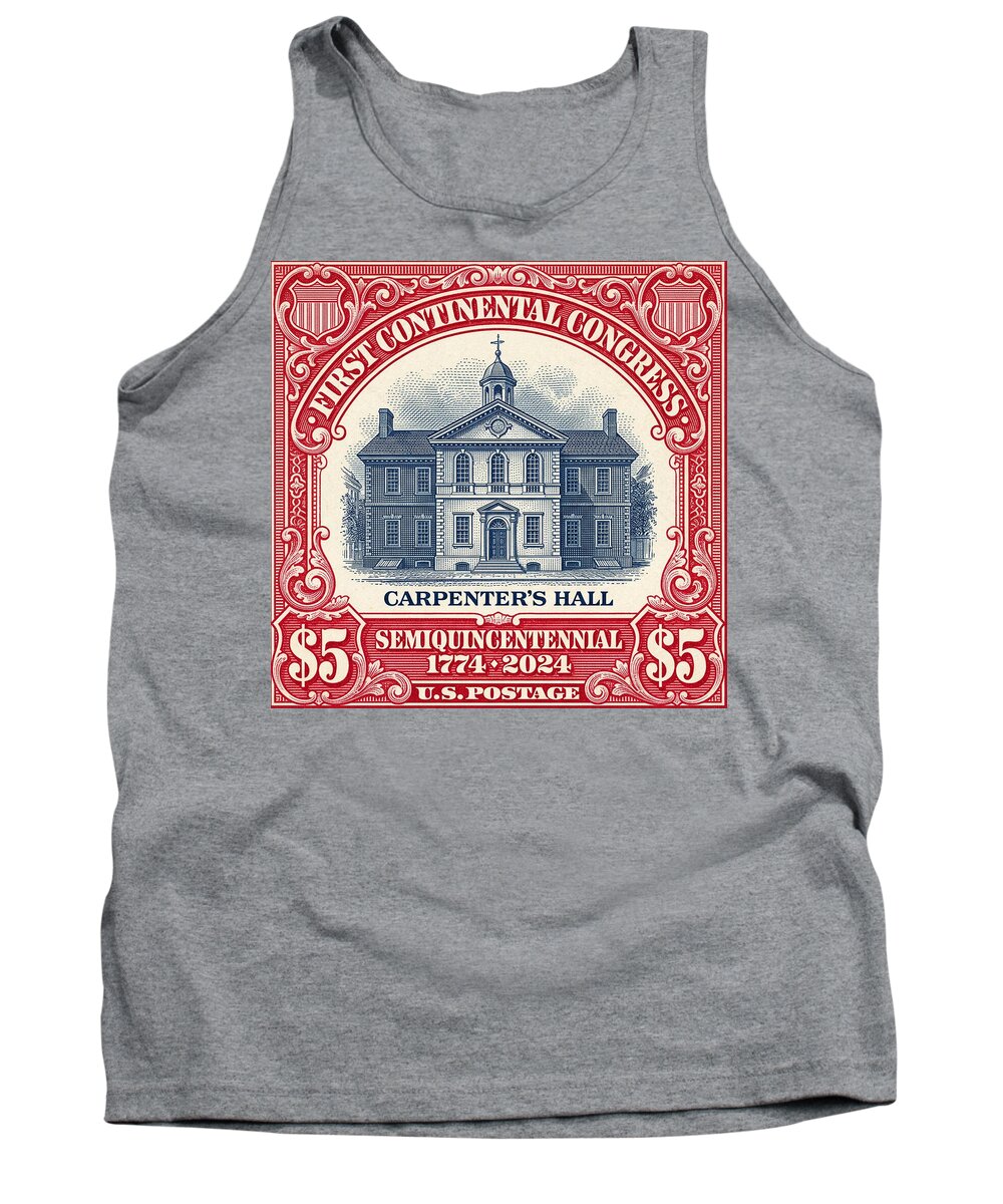 Carpenters Hall $5 - Tank Top