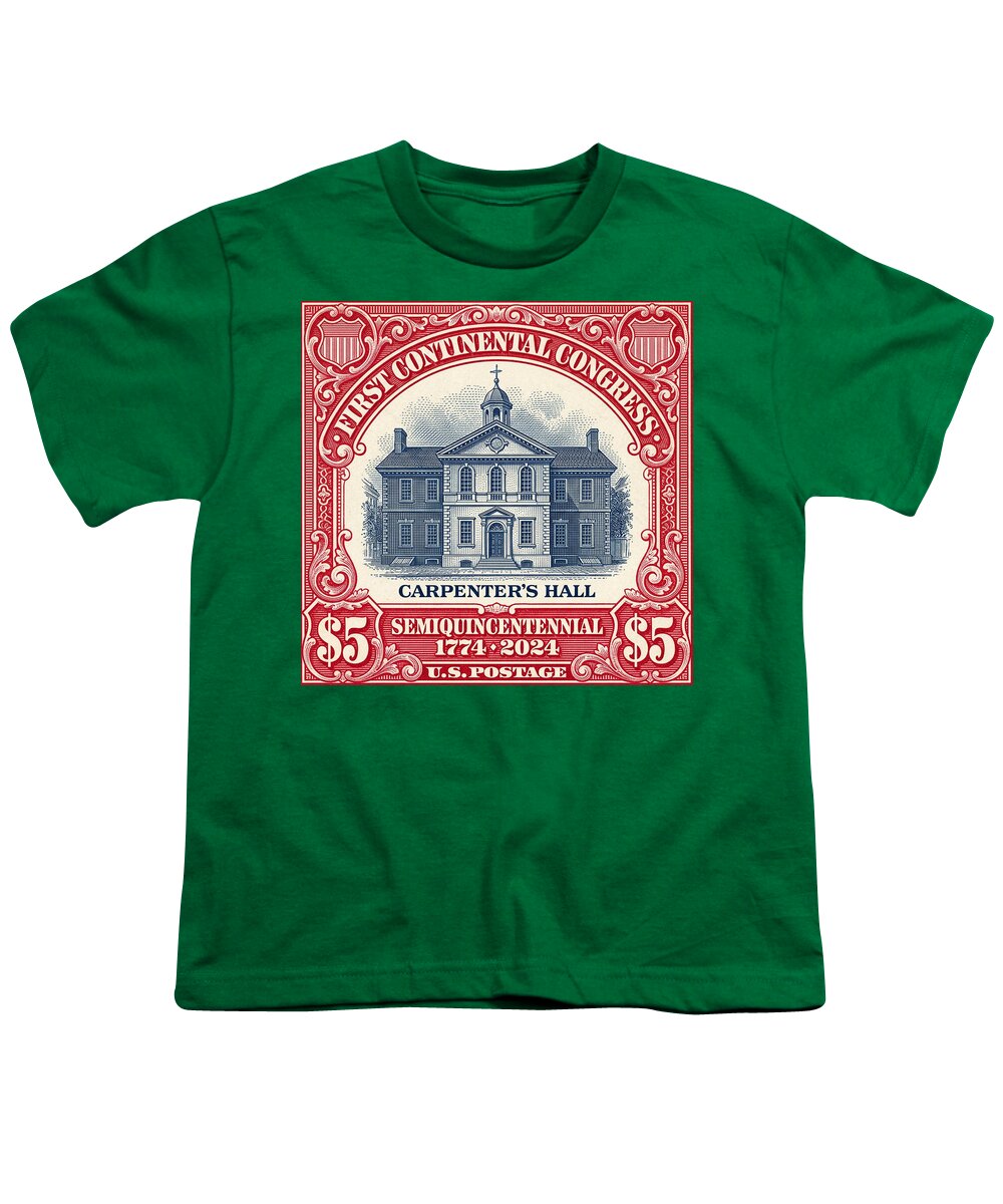 Carpenters Hall $5 - Youth T-Shirt