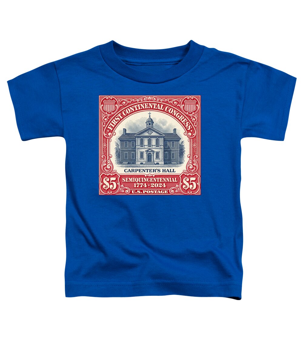 Carpenters Hall $5 - Toddler T-Shirt
