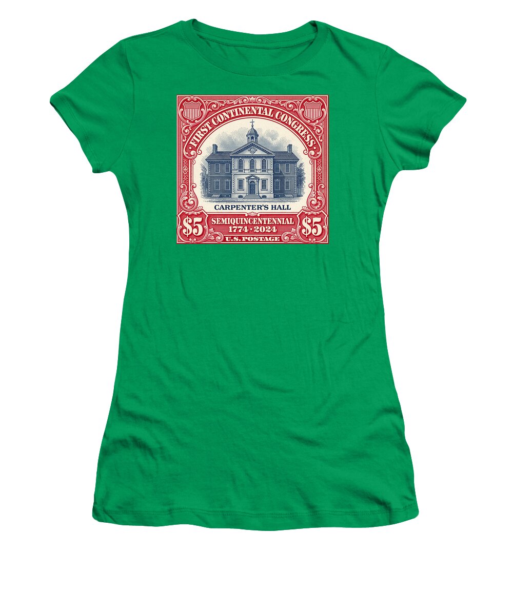 Carpenters Hall $5 - Women's T-Shirt