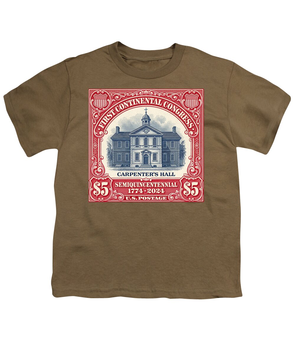 Carpenters Hall $5 - Youth T-Shirt