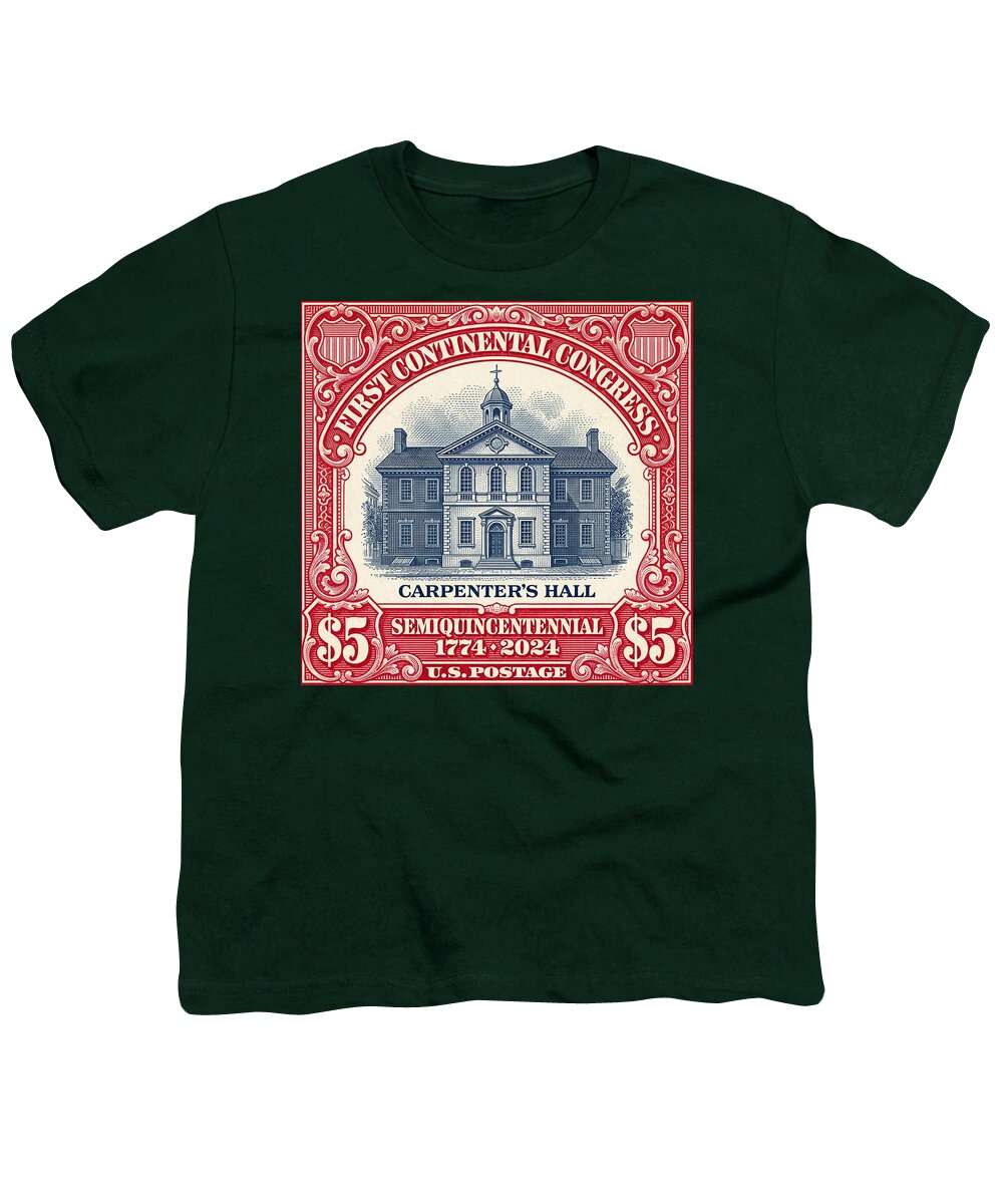 Carpenters Hall $5 - Youth T-Shirt