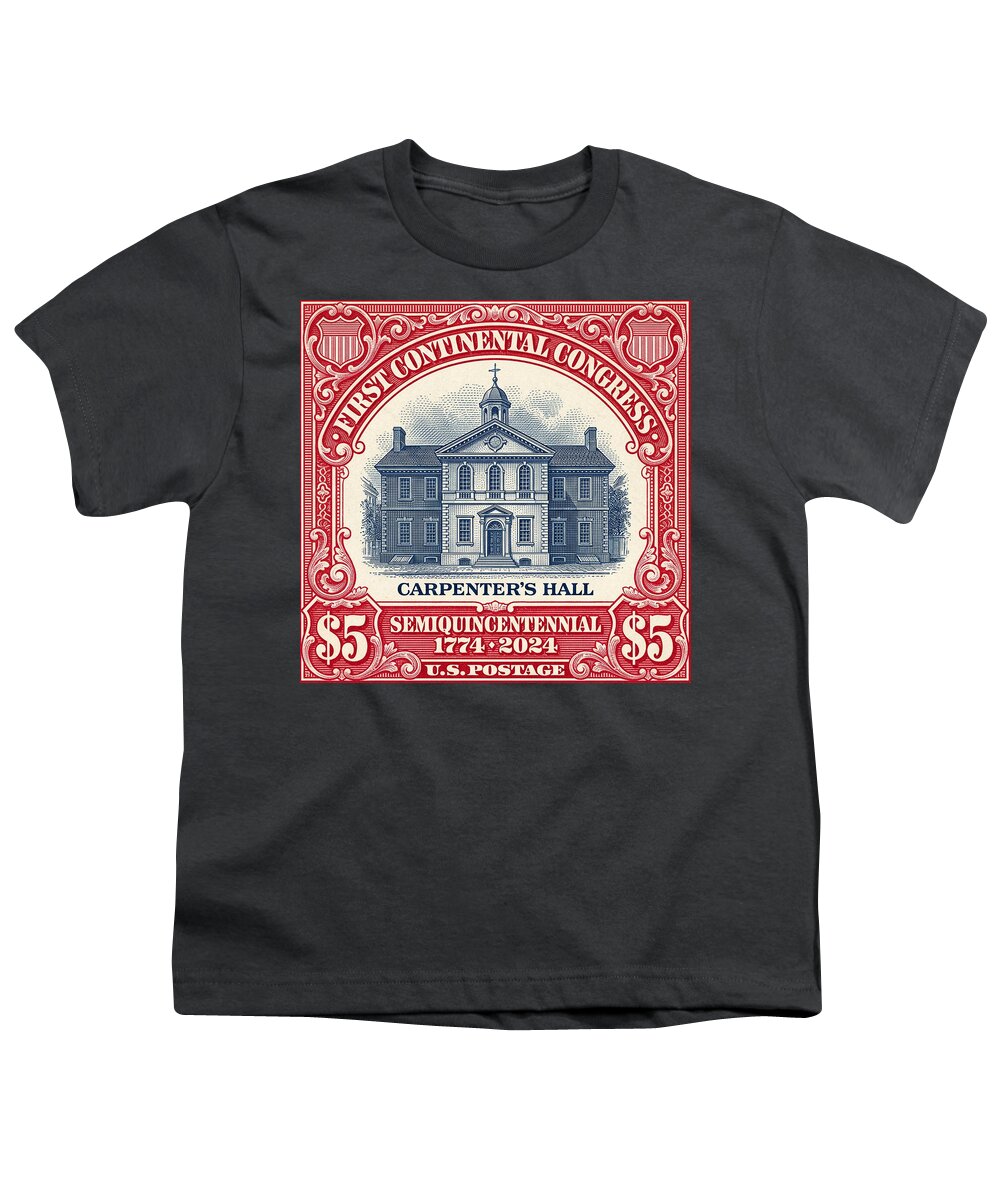 Carpenters Hall $5 - Youth T-Shirt