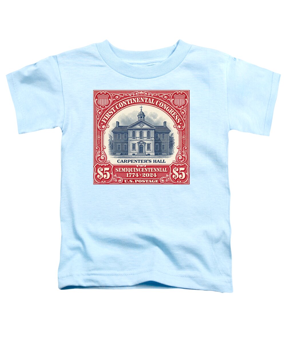 Carpenters Hall $5 - Toddler T-Shirt