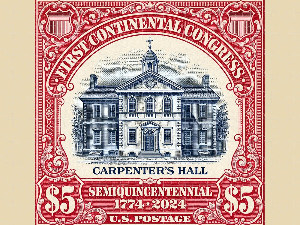 Carpenters Hall $5 - Puzzle