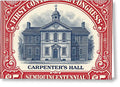 Carpenters Hall $5 - Greeting Card