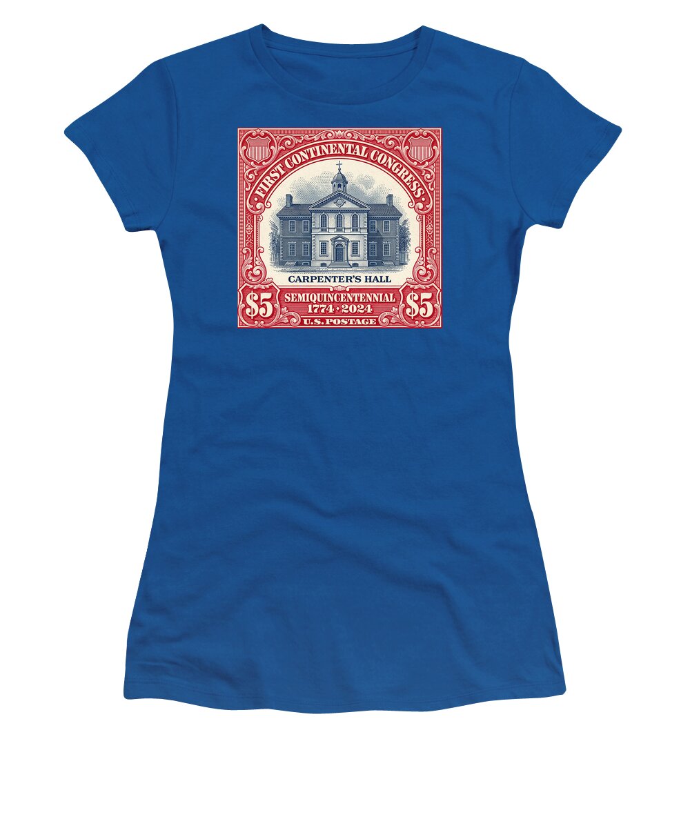 Carpenters Hall $5 - Women's T-Shirt