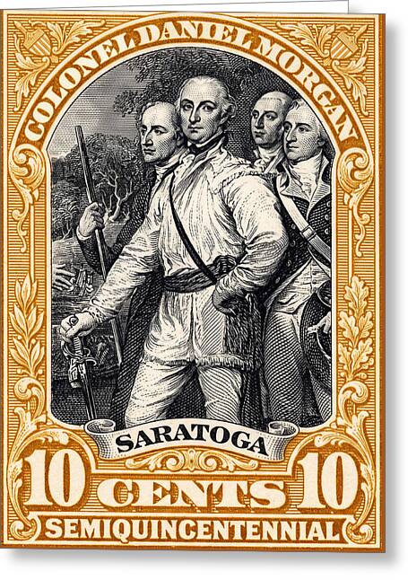 Col. Daniel Morgan 10c - Greeting Card