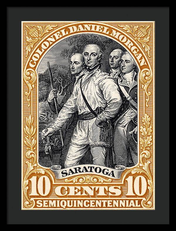 Col. Daniel Morgan 10c - Framed Print