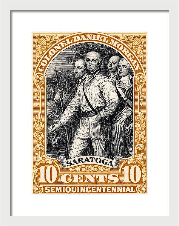 Col. Daniel Morgan 10c - Framed Print