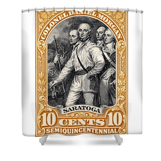 Col. Daniel Morgan 10c - Shower Curtain