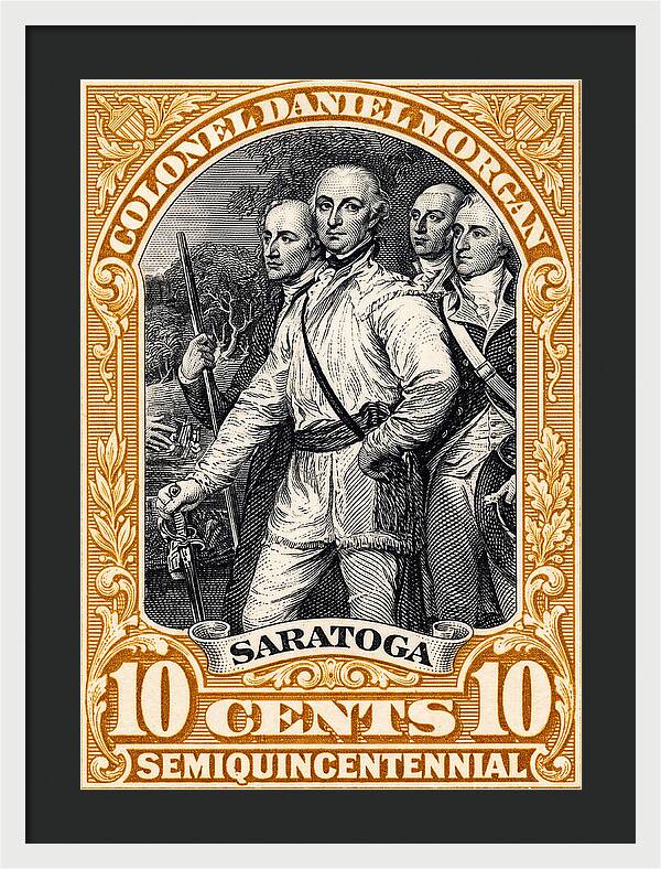 Col. Daniel Morgan 10c - Framed Print