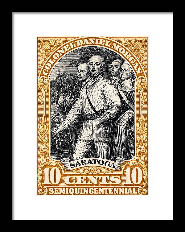 Col. Daniel Morgan 10c - Framed Print