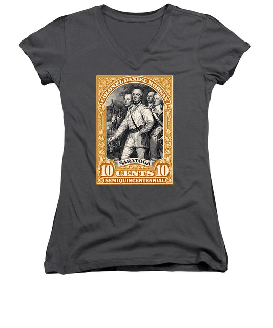Col. Daniel Morgan 10c - Women's V-Neck
