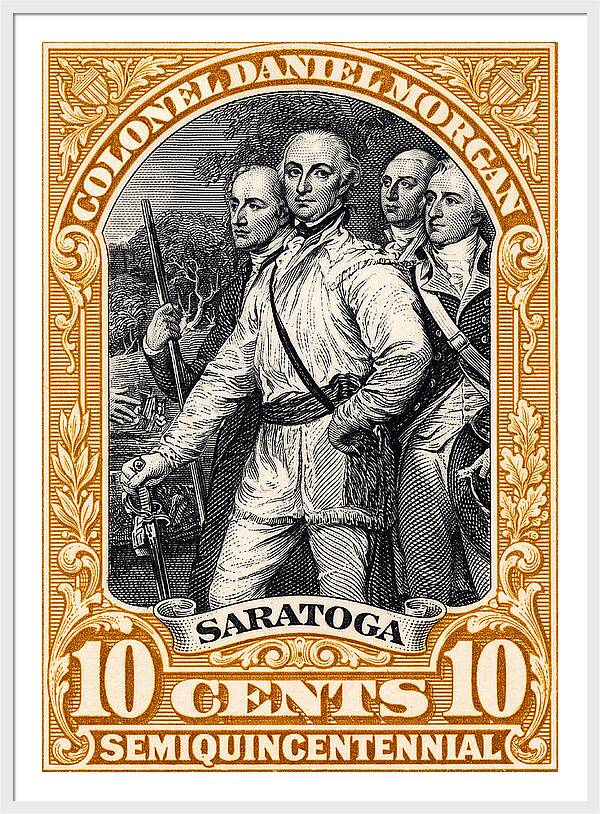 Col. Daniel Morgan 10c - Framed Print