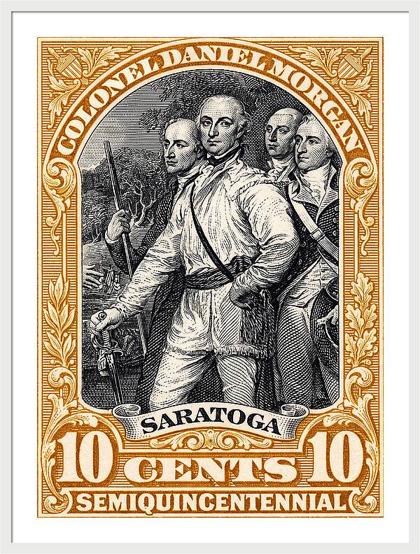 Col. Daniel Morgan 10c - Framed Print