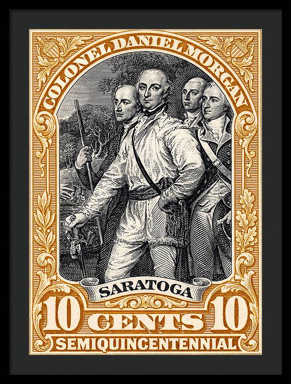 Col. Daniel Morgan 10c - Framed Print
