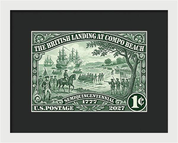 Compo Beach Westport 1c - Framed Print