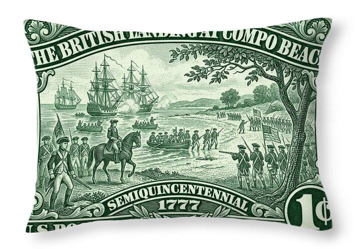 Compo Beach Westport 1c - Throw Pillow