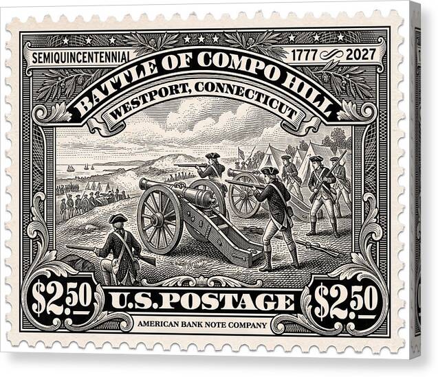 Compo Hill $2.50 - Canvas Print