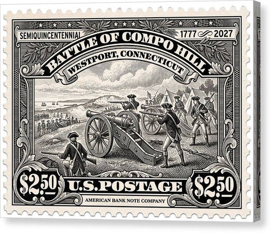 Compo Hill $2.50 - Canvas Print