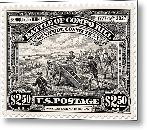 Compo Hill $2.50 - Metal Print