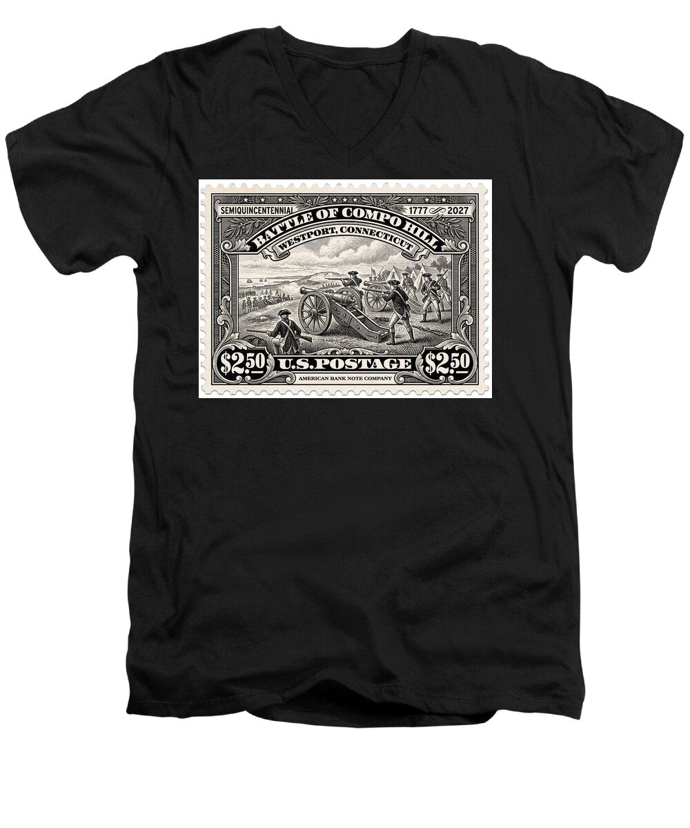 Compo Hill $2.50 - Men's V-Neck T-Shirt