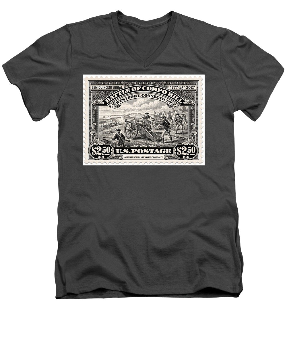 Compo Hill $2.50 - Men's V-Neck T-Shirt