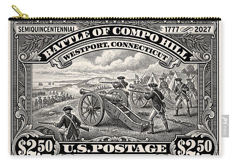 Compo Hill $2.50 - Zip Pouch