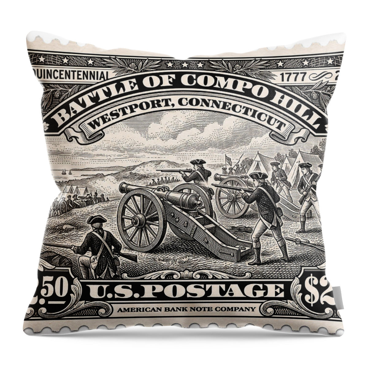 Compo Hill $2.50 - Throw Pillow