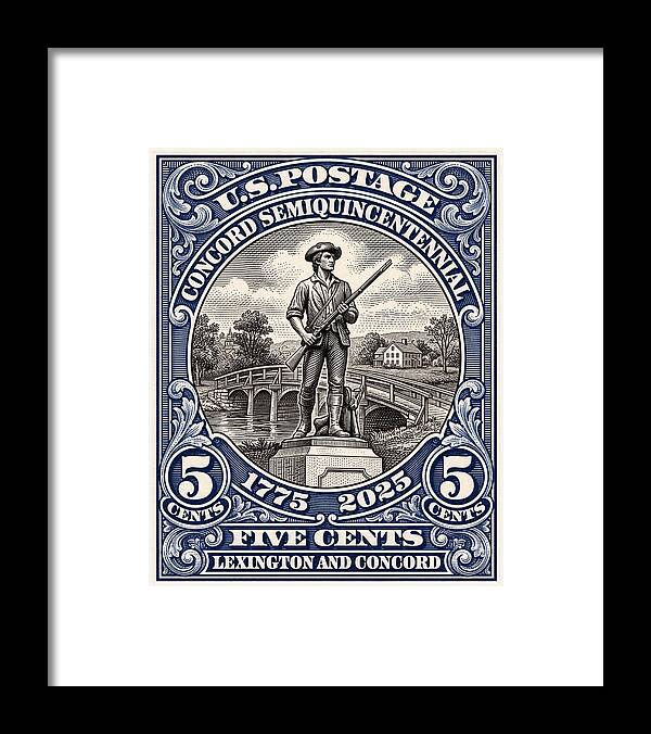 Concord 5c - Framed Print